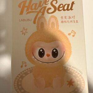 Labubu 'Have A Seat'  Ququ Collectible Figure. Authentic.